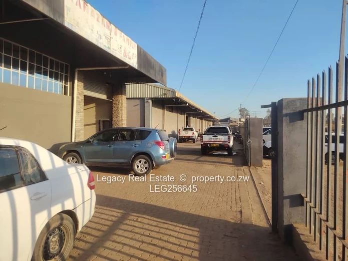 Waterfalls, Harare South Walled Warehouse 150 sqm - Paved Yard