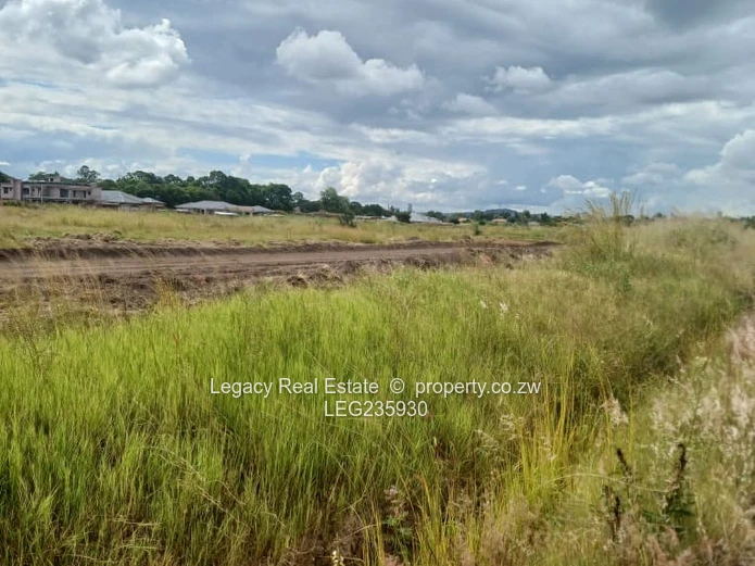 Waterfalls Prospect serviced stands with Tarred Roads,Sewer Line and water.