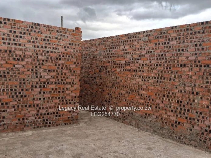 4-Bed Shell Home — Space for En-suite, 24hr Security in Ruwa (Sole Mandate)