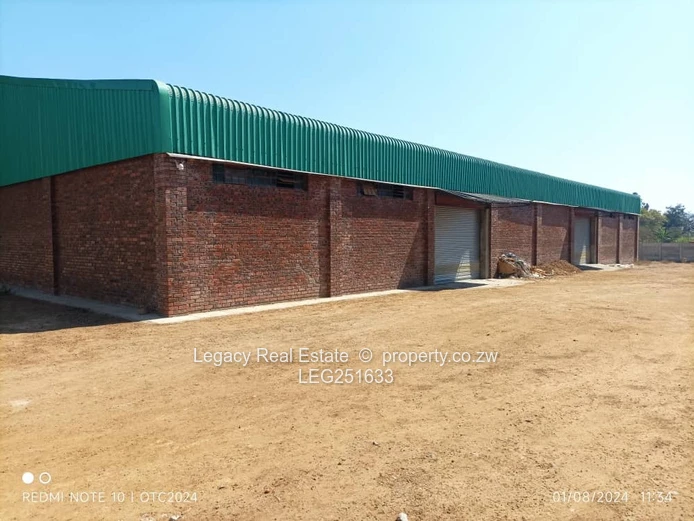 Spacious 800m² Factory on 2650m² Yard with Borehole — Prospect, Harare
