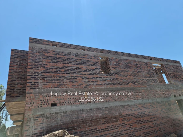 Shell-Stage Double-Storey 3-Bed Townhouses — Highlands, Harare North