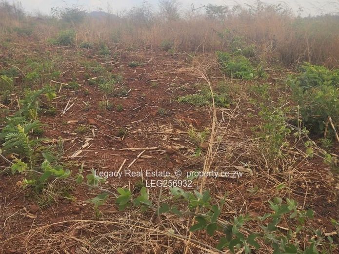 6358 m² Bindura Commercial Land — Red Soil, Gravel Road
