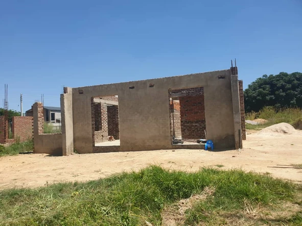 Incomplete 4-Bedroom Double Storey Home in Arlington, Harare