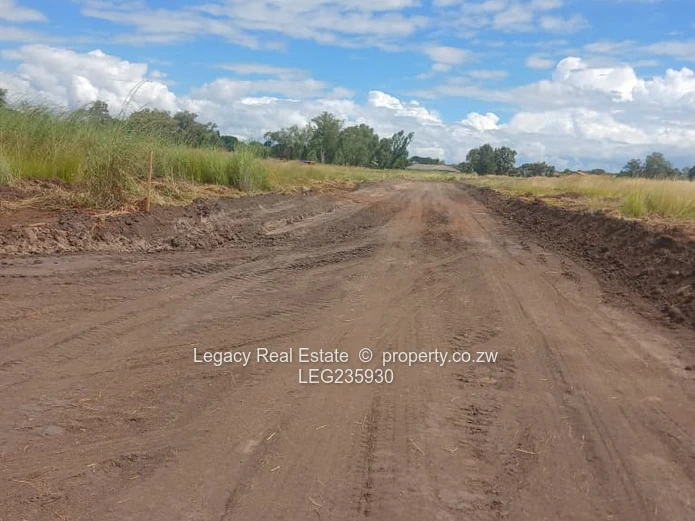 Waterfalls Prospect serviced stands with Tarred Roads,Sewer Line and water.