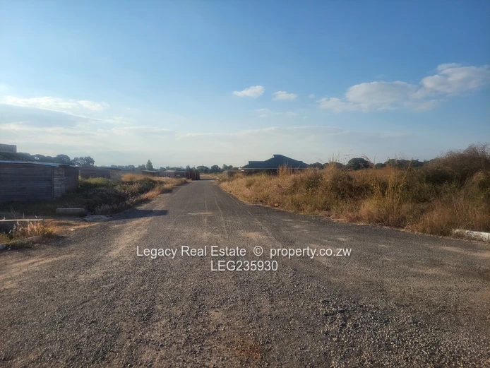 Waterfalls Prospect serviced stands with Tarred Roads,Sewer Line and water.