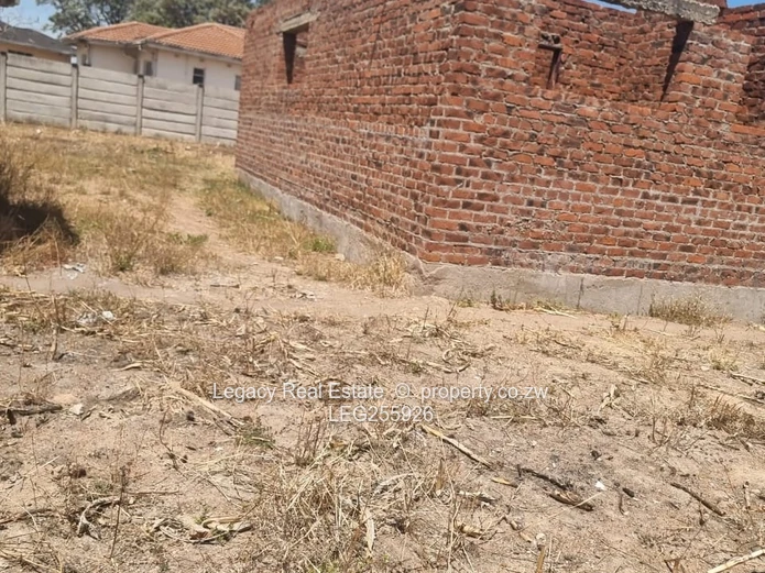 Unfinished 4-Bed Brick Shell on 1040m² Walled Plot, Waterfalls
