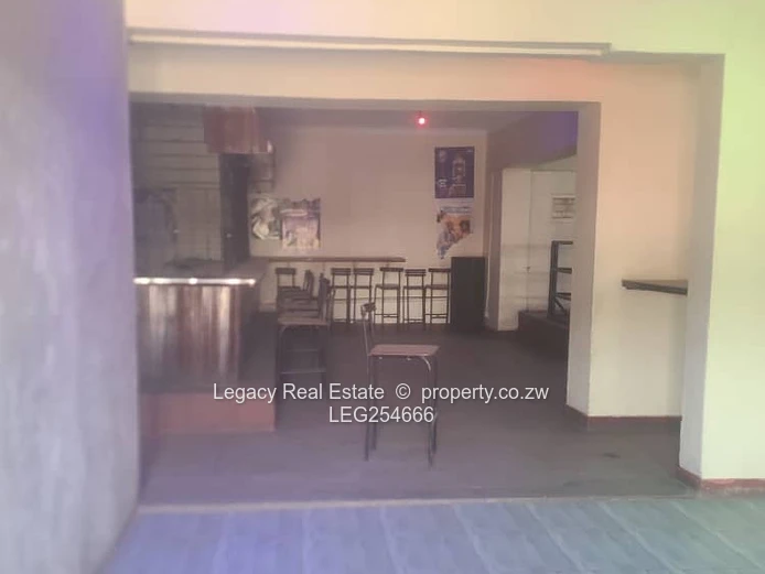 Gated Double-Storey Mufakose Shop — Cold Room & Parking