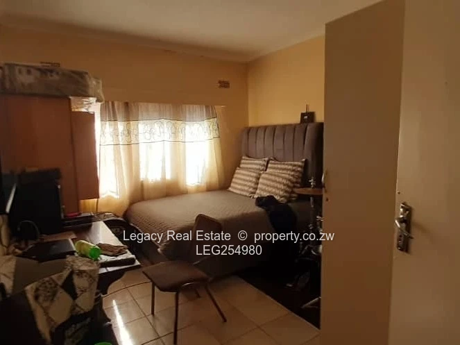 Brick 4-Bed Home in Norton with Borehole & Yard