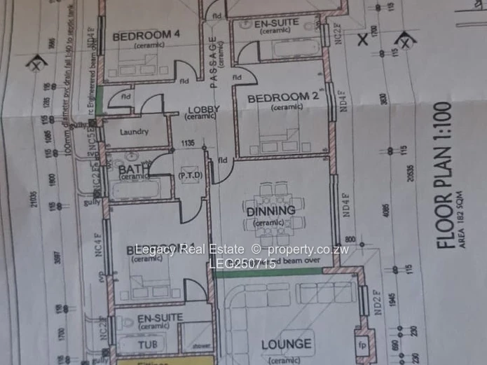 Incomplete 4-Bedroom House For Sale In Northwood, Chivhu – Excellent Investment Opportunity
