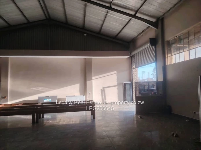 Waterfalls, Harare South Walled Warehouse 150 sqm - Paved Yard