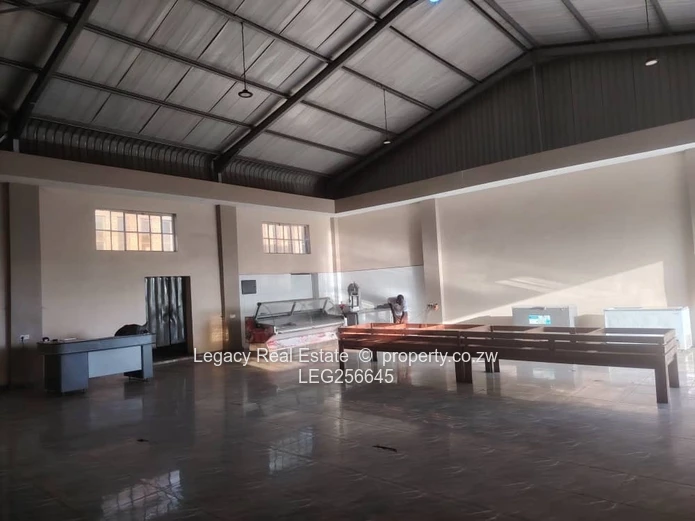 Waterfalls, Harare South Walled Warehouse 150 sqm - Paved Yard