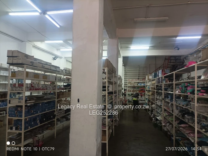 Double-Storey Retail with Busy Main Road Frontage, Harare CBD (Sole Mandate)