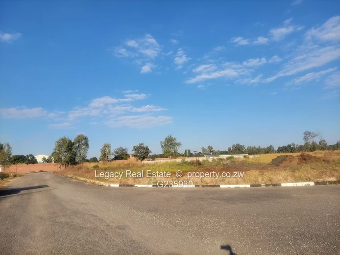 Waterfalls Prospect serviced stands with Tarred Roads,Sewer Line and water.