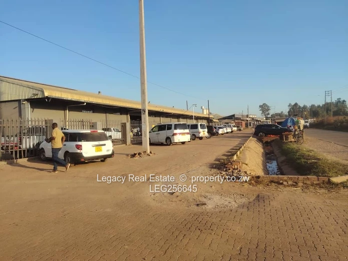 Waterfalls, Harare South Walled Warehouse 150 sqm - Paved Yard