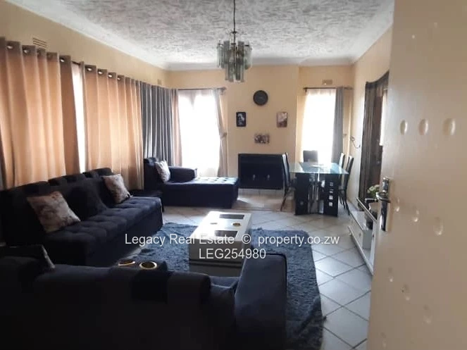 Brick 4-Bed Home in Norton with Borehole & Yard