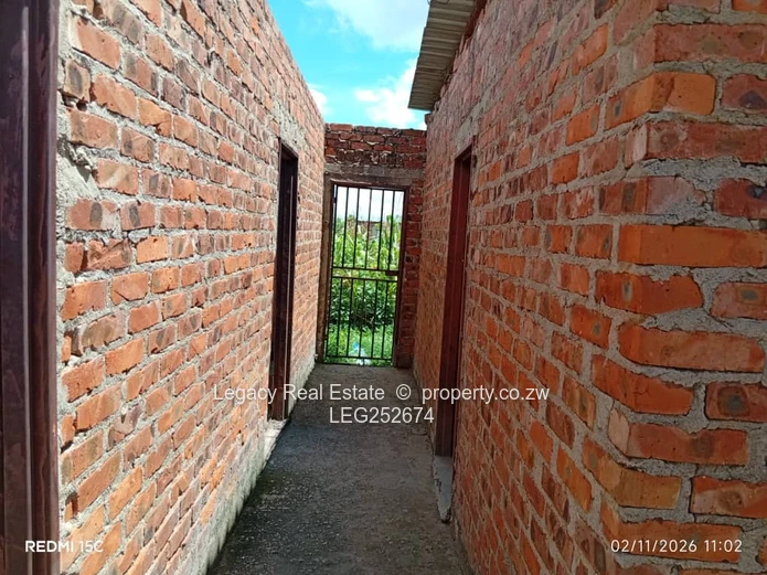 Dzivarasekwa 4-Bed Brick Shell with Verandah & Garage (Sole Mandate)