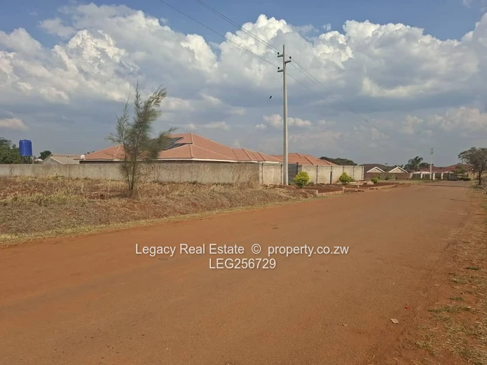 Spacious 2,300sqm Stand in Mt Pleasant Heights — Tarred Road , ZESA electricity line available